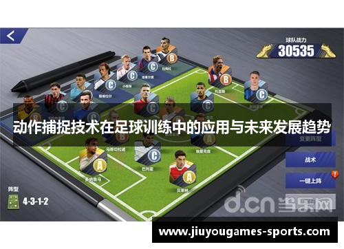 动作捕捉技术在足球训练中的应用与未来发展趋势
